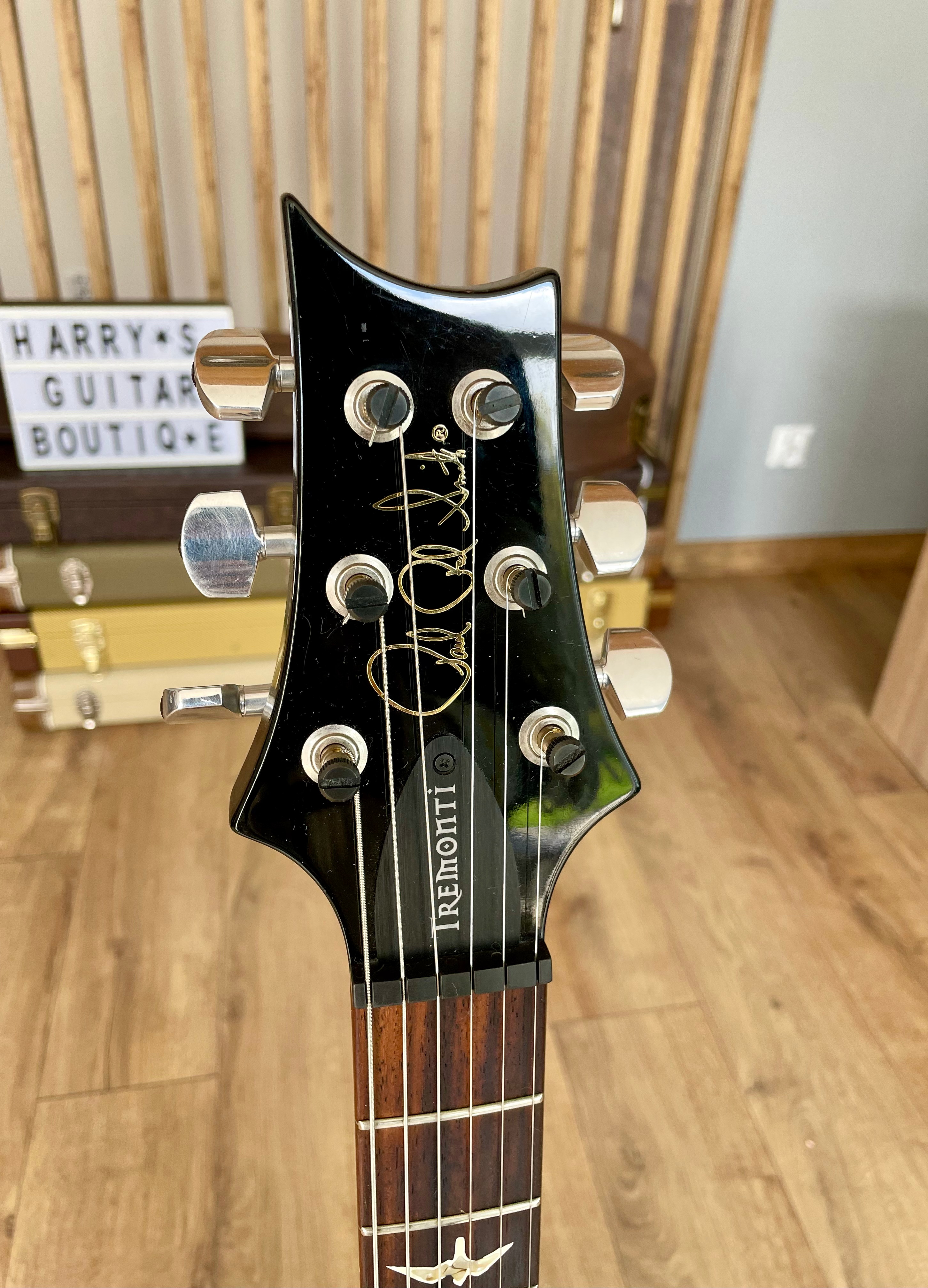 PRS Tremonti 2013 Złoty Czarny Burst