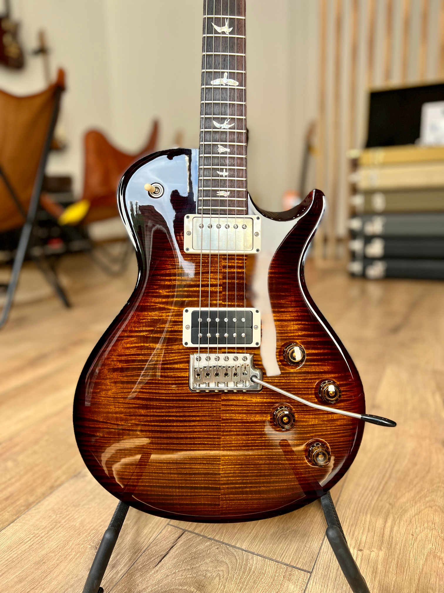 PRS Mark Tremonti 10 Top Black Goldburst 2013