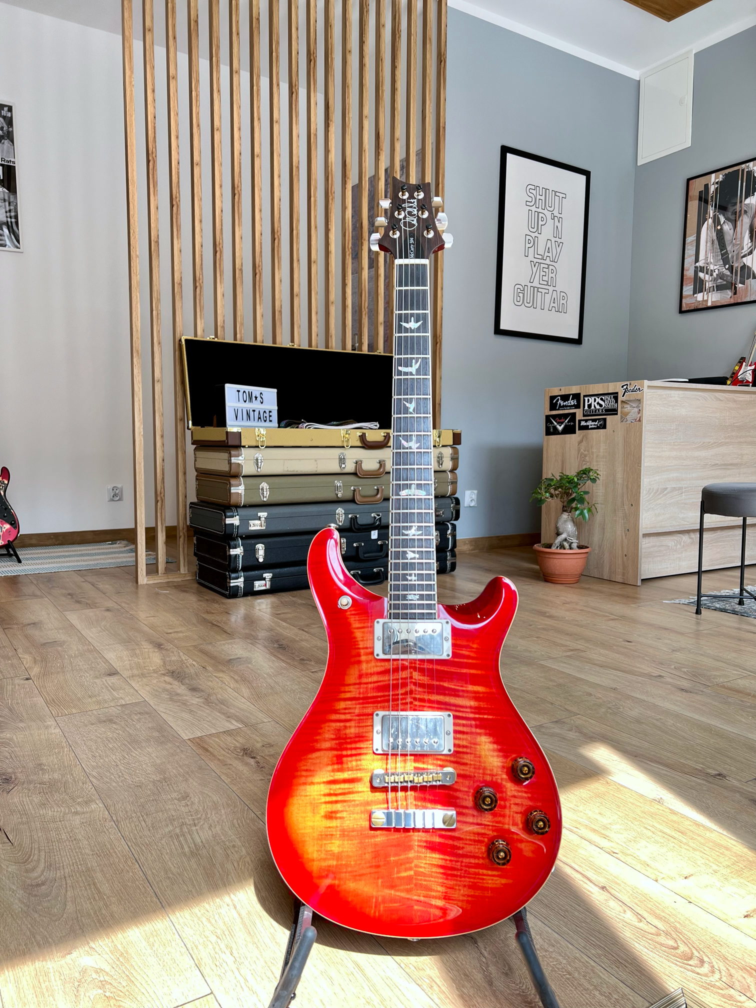 PRS McCarty 594 2016 Blood Orange 10 Top