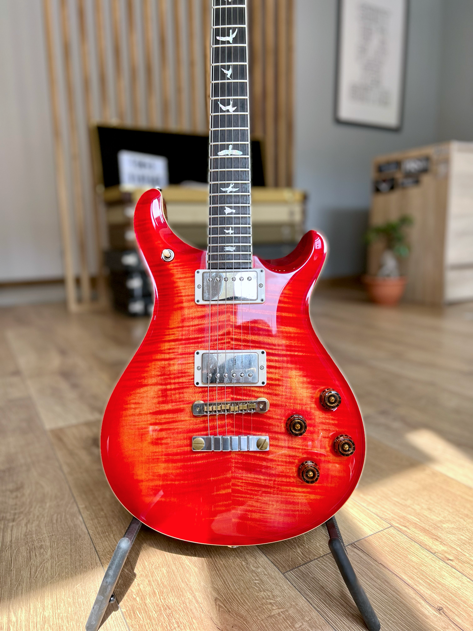 PRS McCarty 594 2016 Blood Orange 10 Top