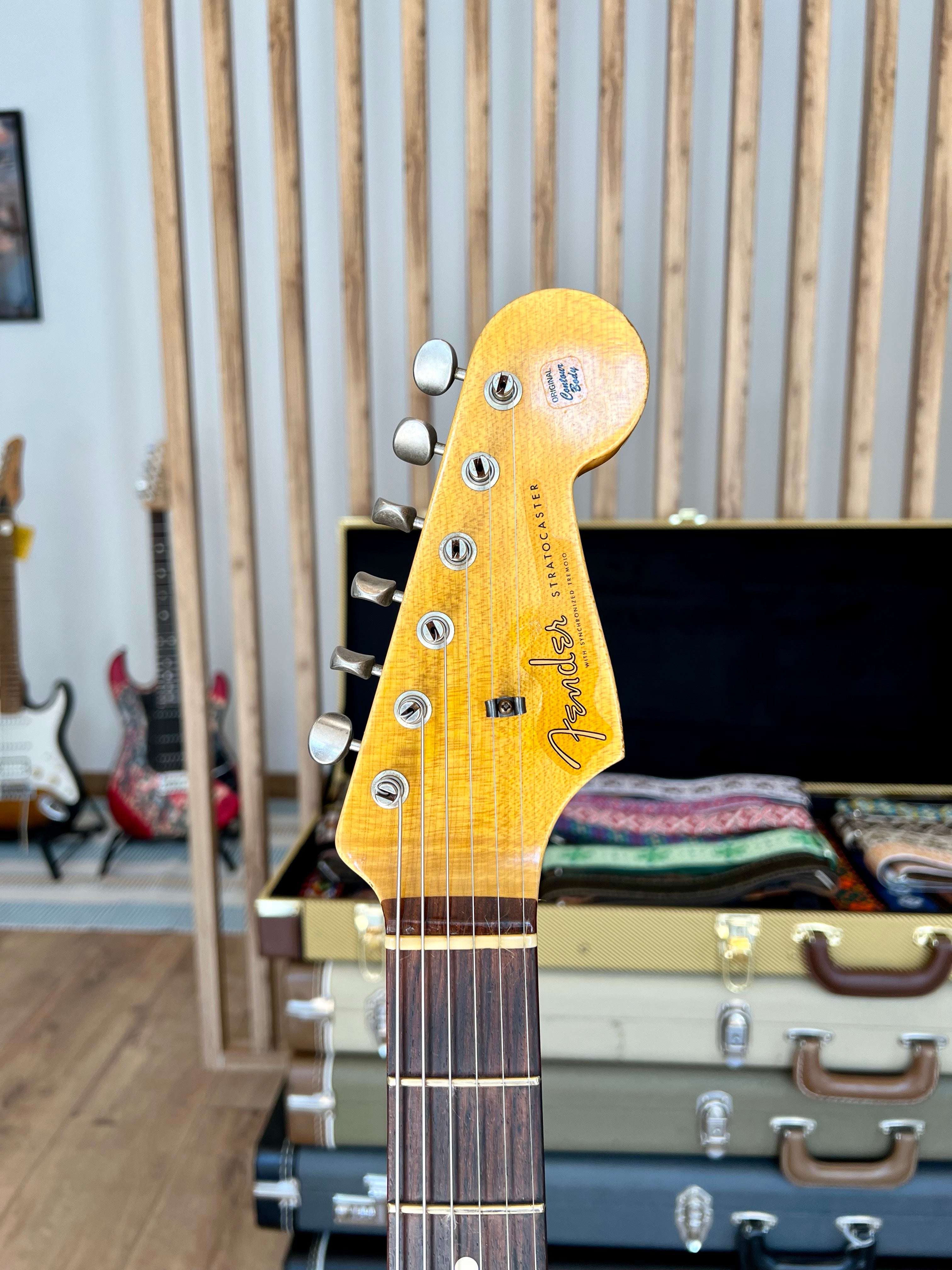 Fender 1959 Strat Journeyman Limited Edition Faded Burgundy Mist (Paul Waller Relic)