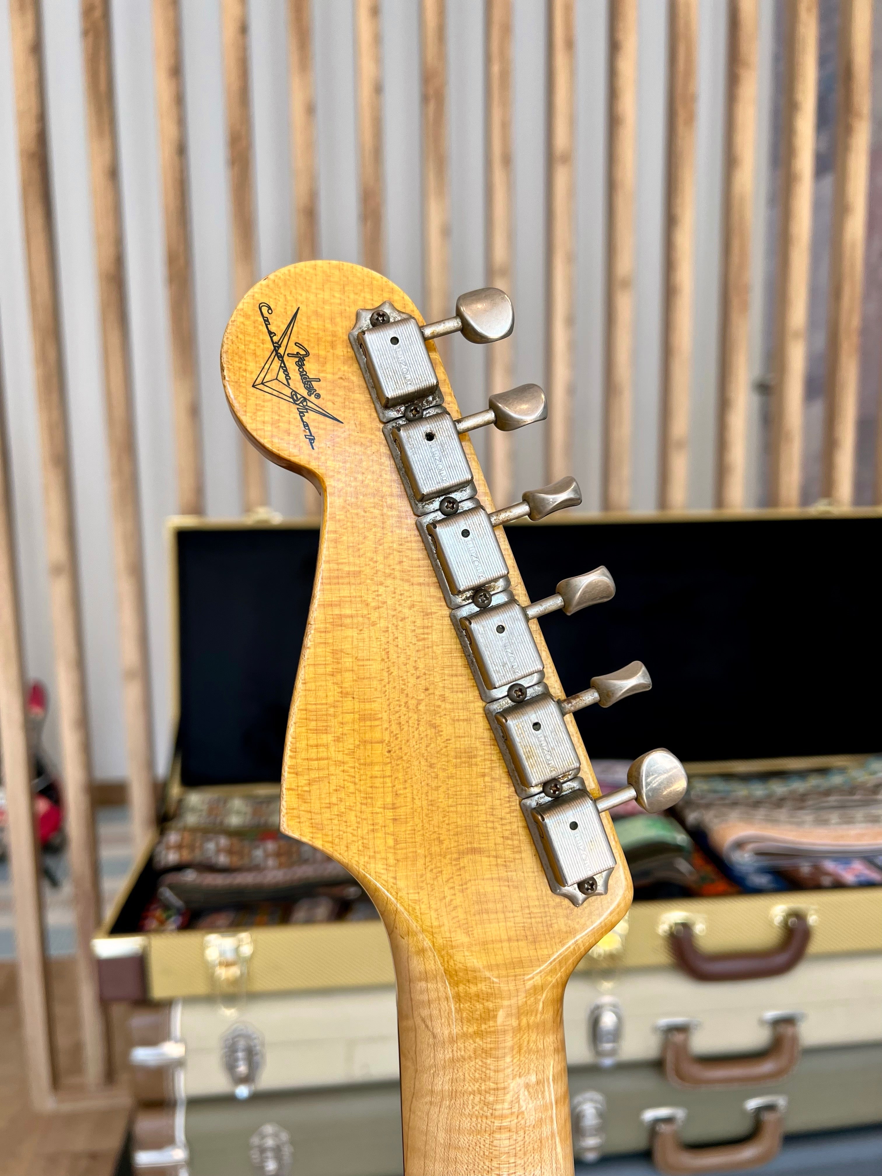 Fender 1959 Strat Journeyman Limited Edition Faded Burgundy Mist (Paul Waller Relic)