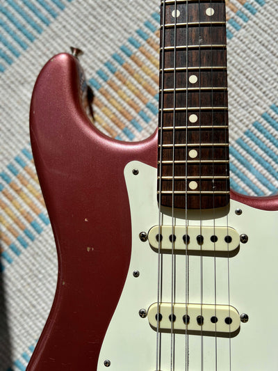 Fender 1959 Strat Journeyman Limited Edition Faded Burgundy Mist (Paul Waller Relic)