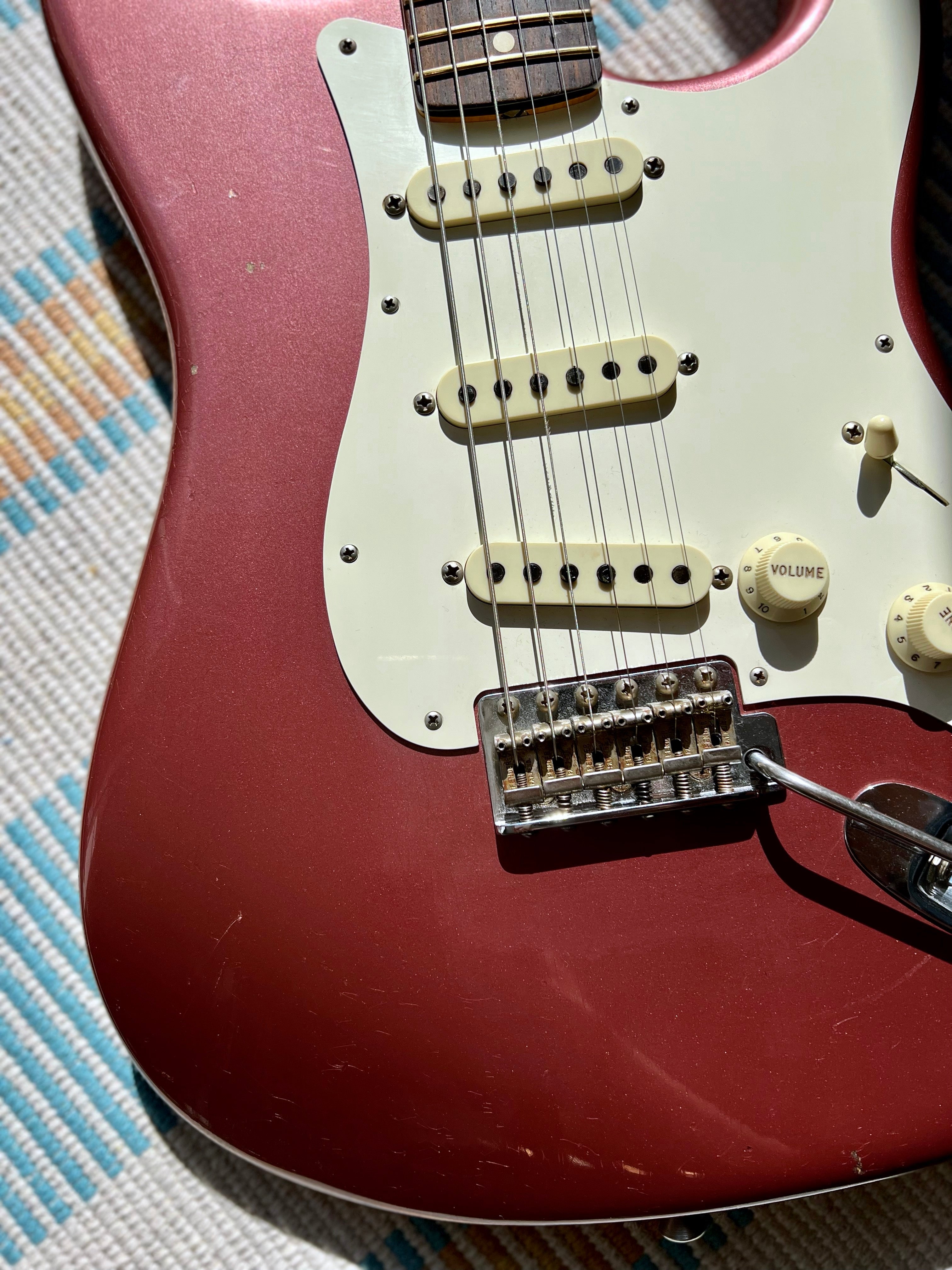 Fender 1959 Strat Journeyman Limited Edition Faded Burgundy Mist (Paul Waller Relic)