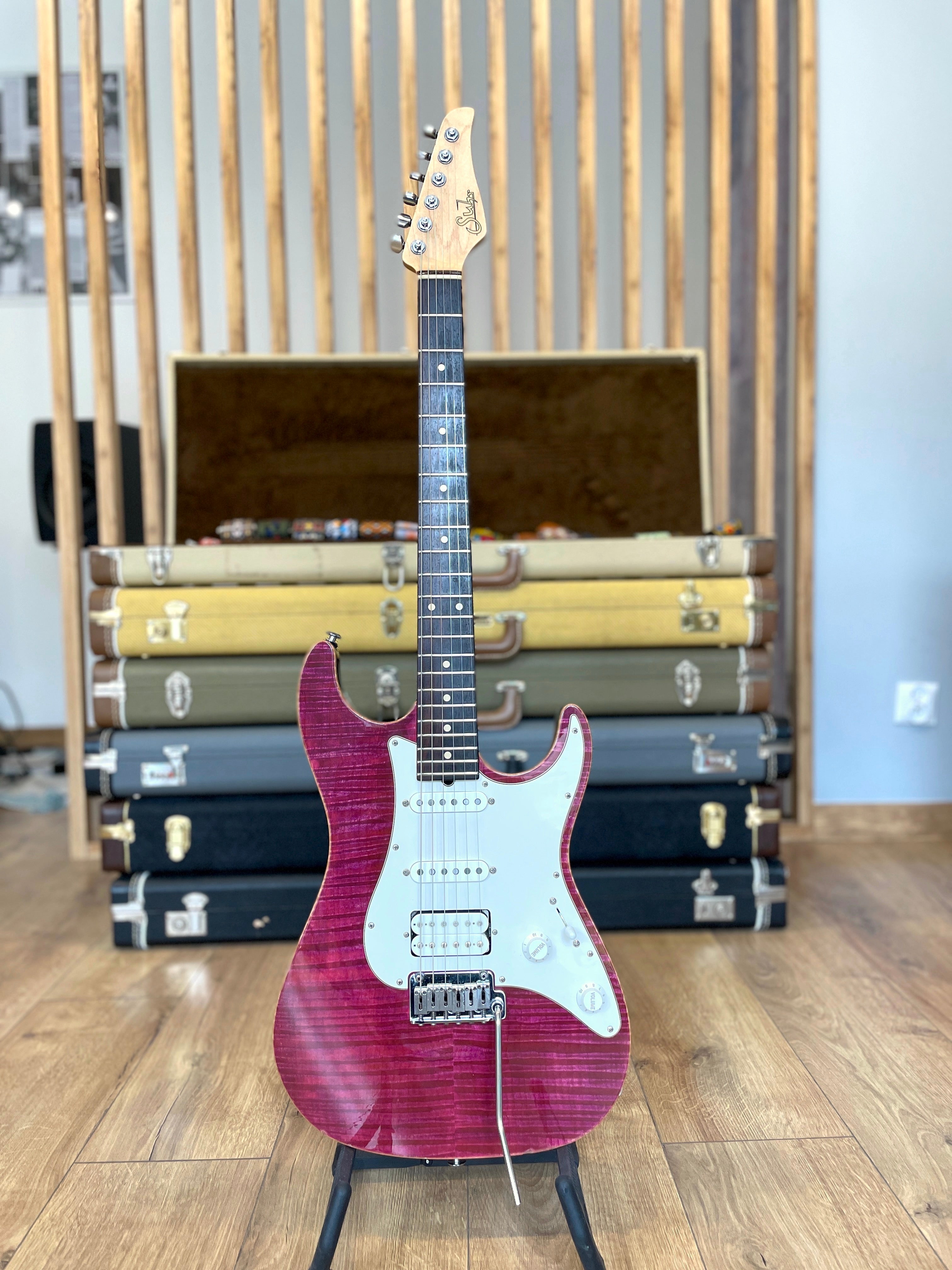 Suhr Standard Pro S3 Trans Purple – String Taste
